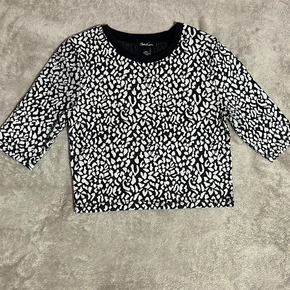 ‼️Animal-print Business Casual top